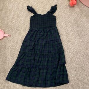 J crew tartan dress